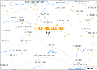 map of Tirlahode Lower