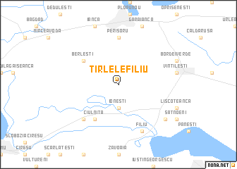 map of Tîrlele Filiu