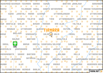 map of Tirmara