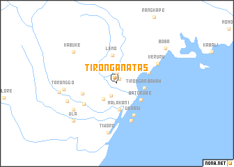 map of Tirongan Atas
