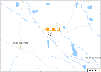 map of Tiruchuli