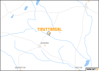 map of Tiruttangal