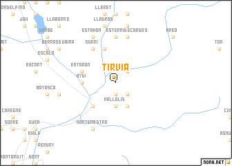 map of Tirvia