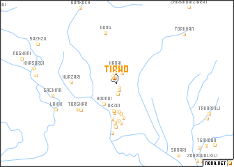 map of Tirwo