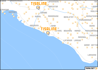 map of Ti Saline