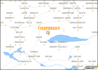 map of Tisarbaden