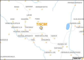 map of Tiscar