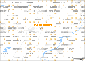 map of Tischendorf