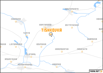 map of Tishkovka
