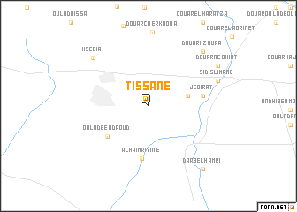 map of Tissane