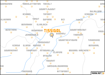 map of Tissidal