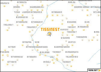 map of Tissinest