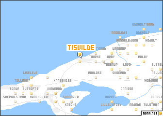 map of Tisvilde