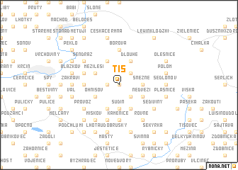 map of Tis