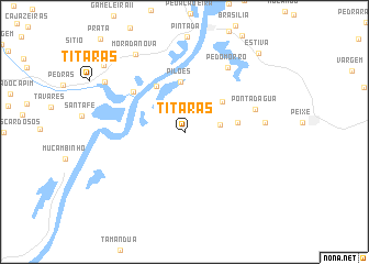 map of Titaras