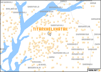 map of Titar Khel Khatak