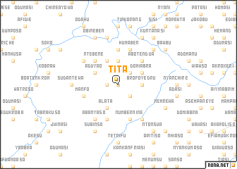 map of Tita