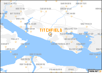 map of Titchfield