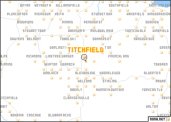 map of Titchfield