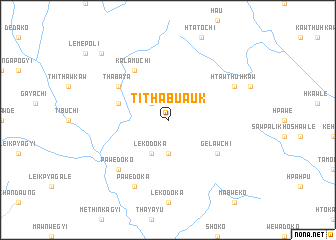 map of Tithabu Auk