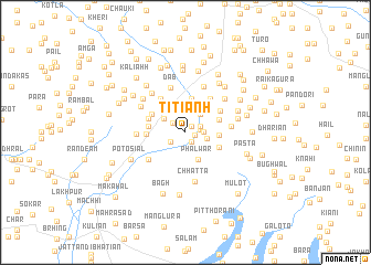 map of Titianh