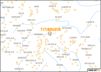 map of Titibauria