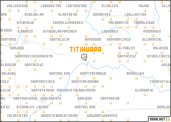 map of Titihuapa