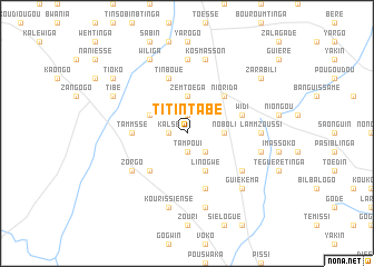 map of Titintabé