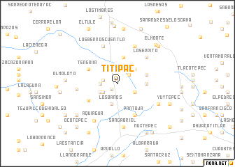 map of Titipac