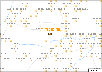 map of Titirikiou