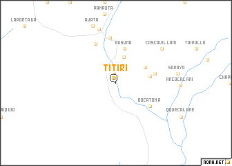 map of Titiri