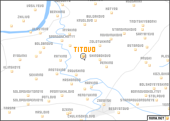 map of Titovo