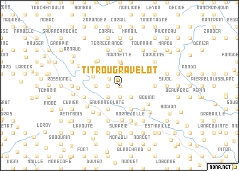 map of Ti Trou Gravelot