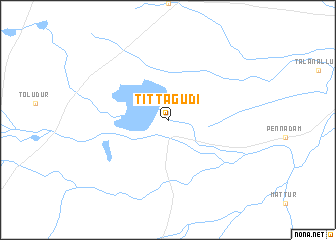 map of Tittagudi