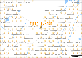 map of Tittawelkada