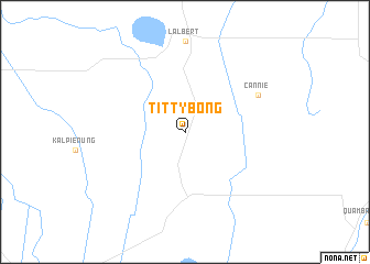 map of Tittybong