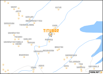 map of Tītūbar