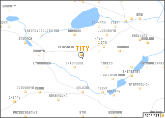 map of Tity