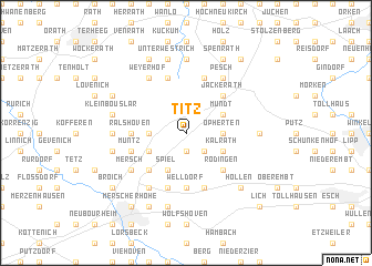 map of Titz