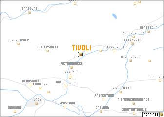 map of Tivoli