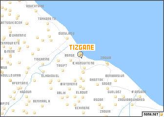 map of Tizgane