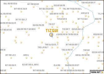 map of Tizgui