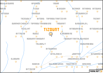 map of Tizount