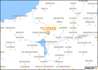 map of Tizrara