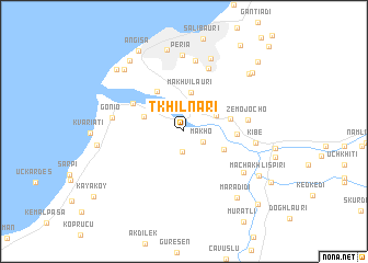 map of T\