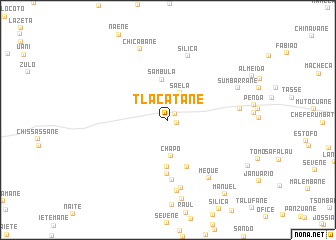 map of Tlacatane