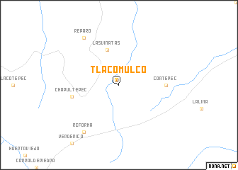 map of Tlacomulco