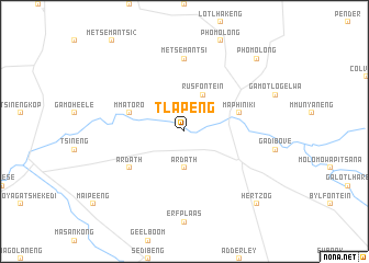 map of Tlapeng
