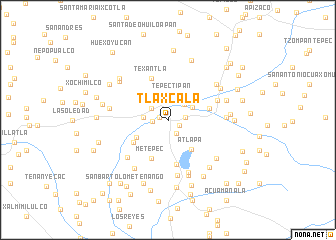 map of Tlaxcala