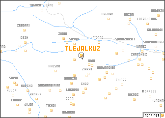 map of Tlejal Kūz
